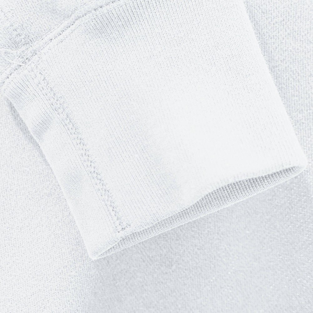Bündchenstoff Weiß - Baumwoll-Bündchenstoff Bündchenstoff Weiß - (Bündchenstoff)