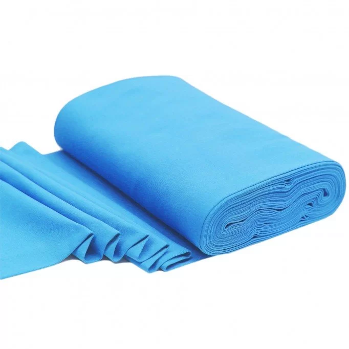 Bündchenstoff Aqua - (Bündchenstoff)