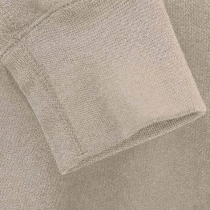 Bündchenstoff Dunkel Beige  - (Bündchenstoff)