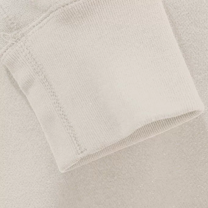 Bündchenstoff Hell Beige - (Bündchenstoff)