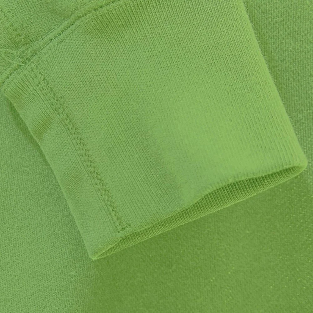 Bündchenstoff Hellgrün - Uni Bündchen für Ärmel Bündchenstoff Hellgrün - (Bündchenstoff)