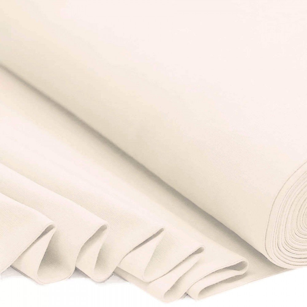 Cuffs Rib Natural - Round-Knit Cuff Fabric Cuffs Rib Natural - (Cuffs Rib)