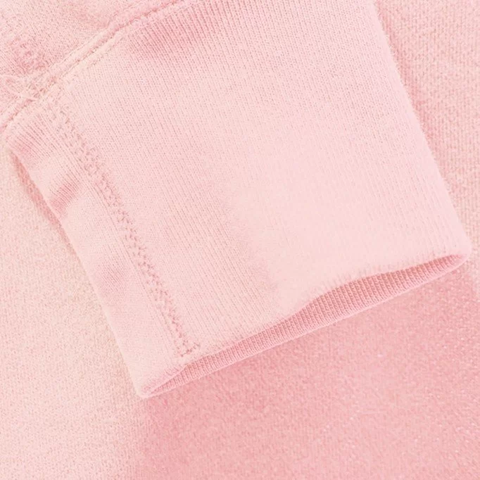 Cuffs Rib Salmon Pink - (Cuffs Rib)