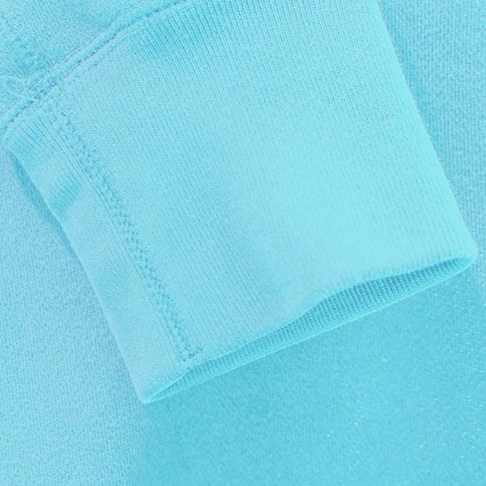 Tissu Bord-Côtes Turquoise - (Tissu Bord-Côtes )