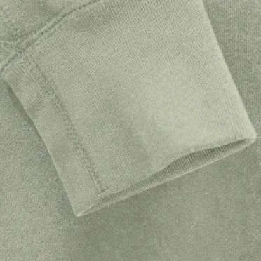 Bündchenstoff Khaki Grün - (Bündchenstoff)