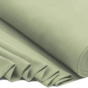 Tissu Bord-Côtes Olive - (Tissu Bord-Côtes )