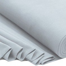 Tissu Bord-Côtes Bleu Acier