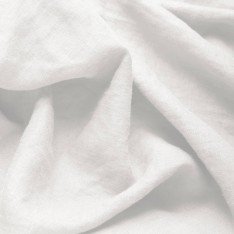 Fine Linen Fabric (Stone Washed) Ecru