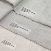 Hørstof Vasket Naturfarvet Naturel Melange - (Hørstof Vasket )