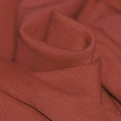 French Terry Fabric Rust