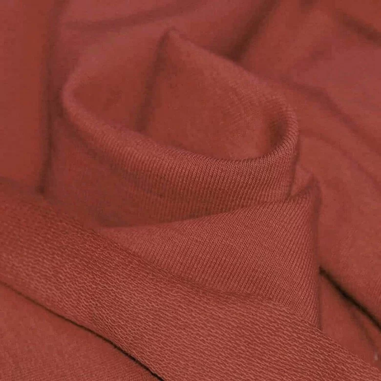 French Terry Stof Roest  - (Sweatshirt Stoffen)
