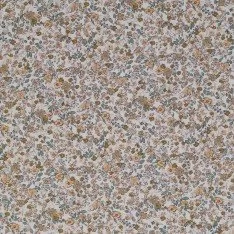 Poplin Katoen Digitale Print - Trendy Bloem Cacao