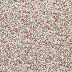 Jersey Di Cotone Stampa Digitale - Fiore Moda Argilla Rosa