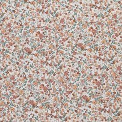 Bomuldjersey Digital Print - Trendy Blomst Lerrosa