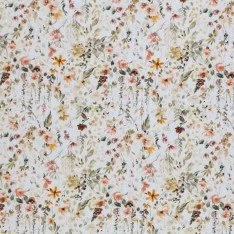 Jersey Cotton Fabric Digital Print - Fall Flower Jersey Cotton Fabric Digital Print - Fall Flower