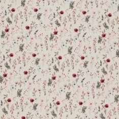 Bomuldjersey Digital Print - Romantisk Blomsterfelt  Bomuldjersey Digital Print - Romantisk Blomsterfelt