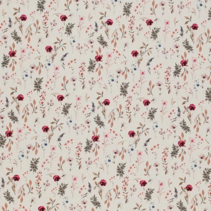 Jersey Coton Impression Numérique - Champ Romantique Fleur | Rijs Textiles Jersey Coton Impression Numérique - Champ Romantique Fleur - (Jersey Coton Impression Numérique)
