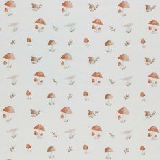 Jersey Cotton Fabric Digital Print - Mushrooms