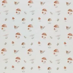 Bomuldjersey Digital Print - Svampe Bomuldjersey Digital Print - Svampe