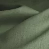 Tessuto Lino (Enzymwashed) Verde Militare