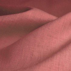 Linen Fabric Clay Pink
