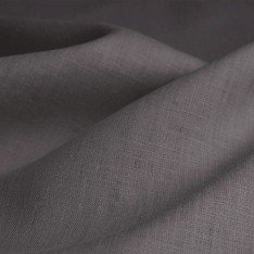 Linen Fabric Dark Grey