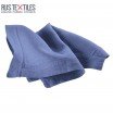 Tessuto Lino Jeans Scuro - (Tessuti Di Lino)
