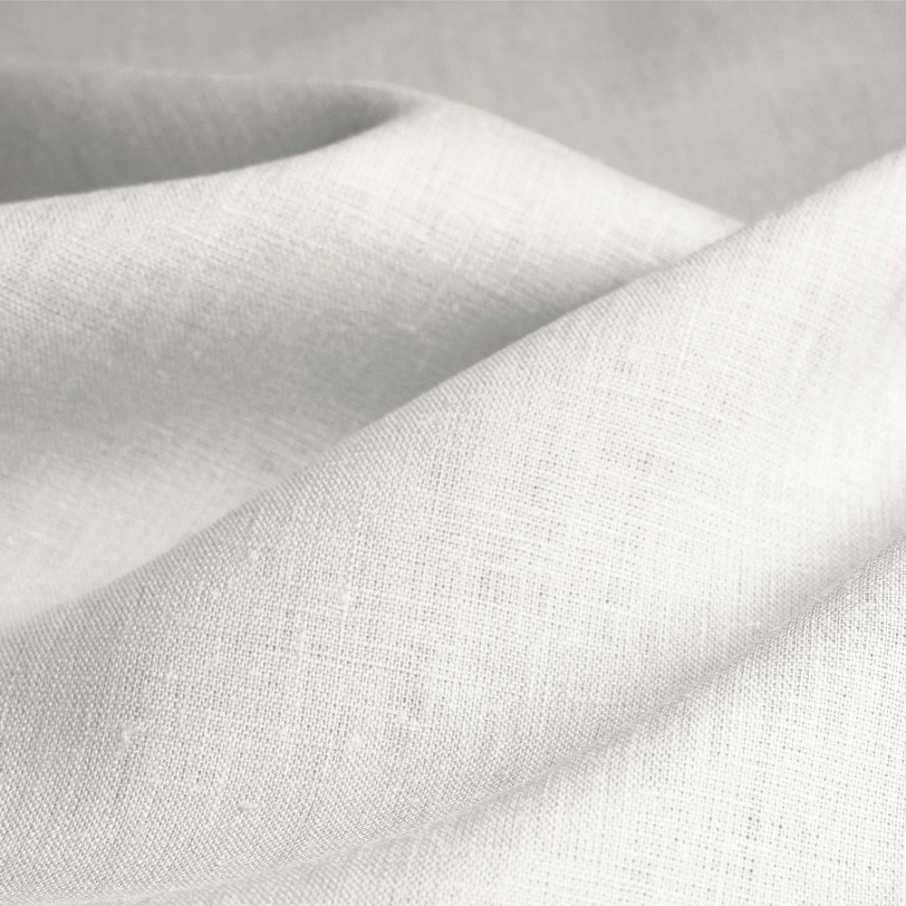 Linen Fabric (Enzymwashed) Ecru