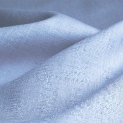 Leinenstoff Hellblau