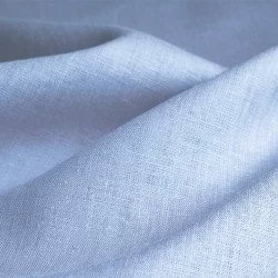 Linen Fabric Light Blue