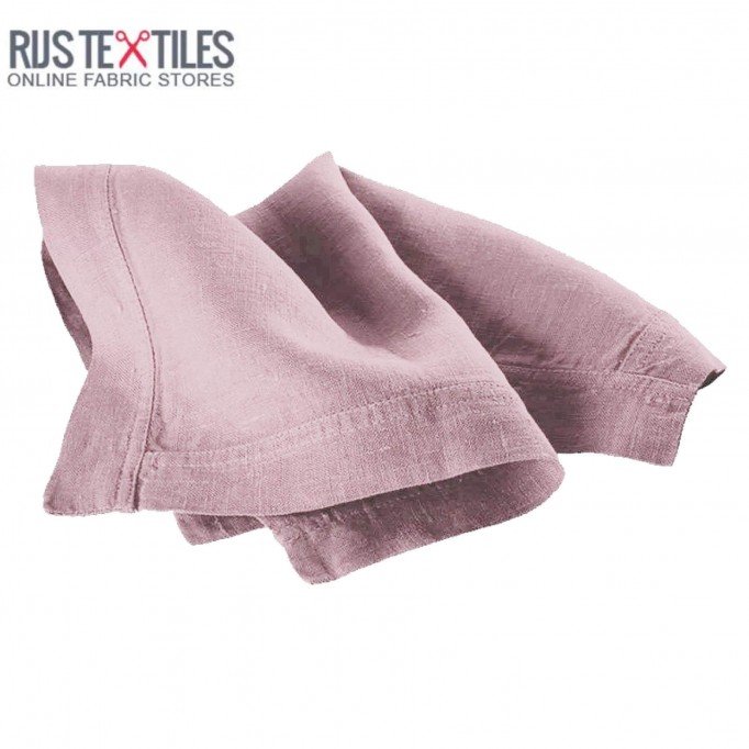 Hørstof Vasket Gammel Pink - (Hørstof Vasket )