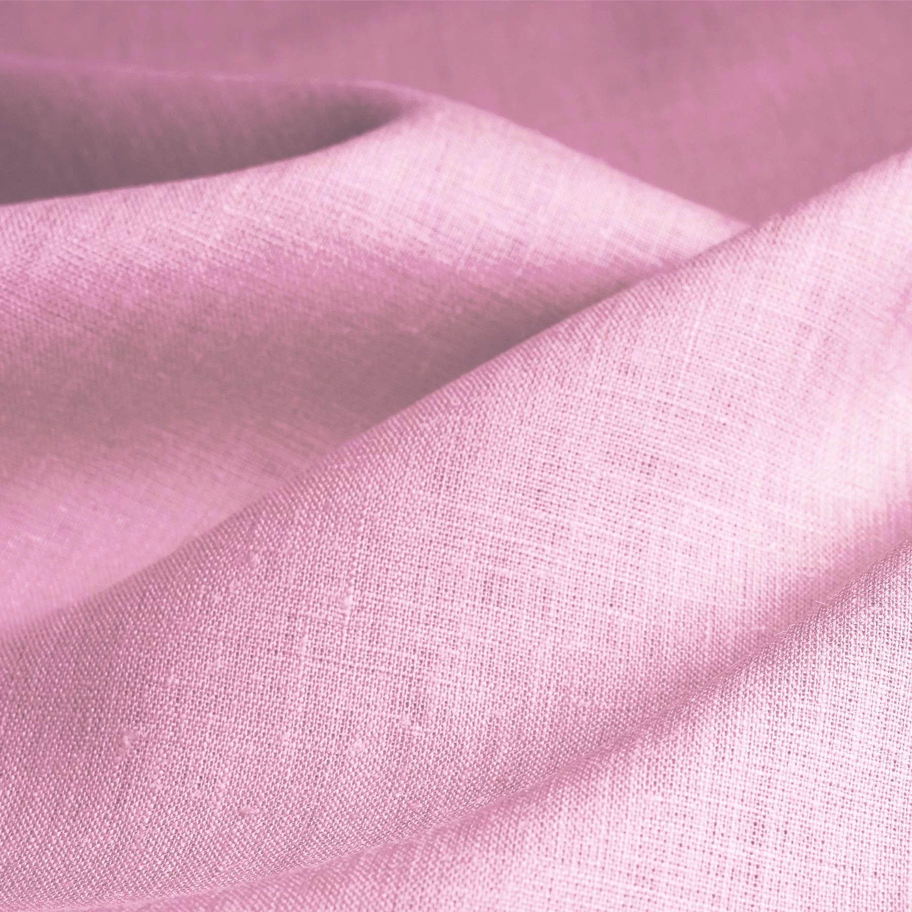 Linnen Stof (Enzymwashed) Roze