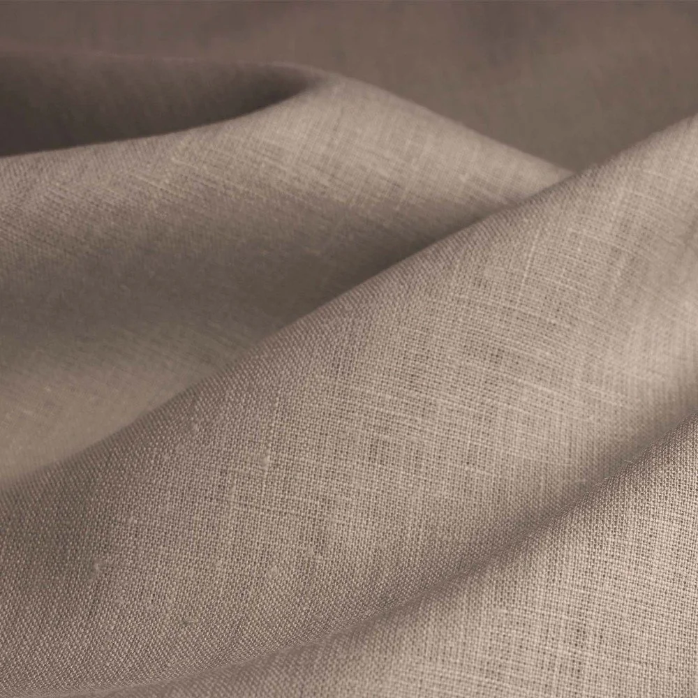 Buy Linen Fabric Enzymwashed Taupe, 240g/m2 Linen Fabric (Enzymwashed) Taupe - (Linen Fabric Enzymwashed)