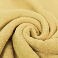 Stretch Toweling Fabric Old Yellow