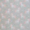 Tissu Double Gaze Impression Numérique - Licorne | Rijs Textiles Tissu Double Gaze Impression Numérique - Licorne - (Tissu Enfant)