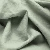 Fine Linen Fabric (Stone Washed) Dusty Green