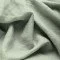 Fint Hørstof (Stone Washed) Dusty Grøn - (Dekorationsstoffer)