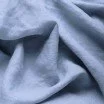 Feiner Leinenstoff (Stone Washed) Hellblau - (Dekostoffe)