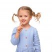 Feiner Leinenstoff (Stone Washed) Hellblau - (Dekostoffe)