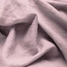 Tessuto Di Lino Fine (Stone Washed) Rosa Antico