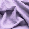 Fine Linen Fabric (Stone Washed) Pastel Lilac