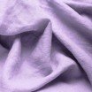 Tissu De Lin Fin (Stone Washed) Lilas Pastel - (Tissus Deco)