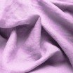Tissu De Lin Fin (Stone Washed) Lilas Pastel - (Tissus Deco)