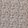 Jersey Cotton Fabric Digital Print - Bush Flower Cacao