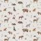 Popeline Di Cotone Stampa Digitale - Animali Selvaggi Della Foresta | Rijs Textiles Popeline Di Cotone Stampa Digitale - Animali Selvaggi Della Foresta - (Tessuto Di Cotone Stampato)