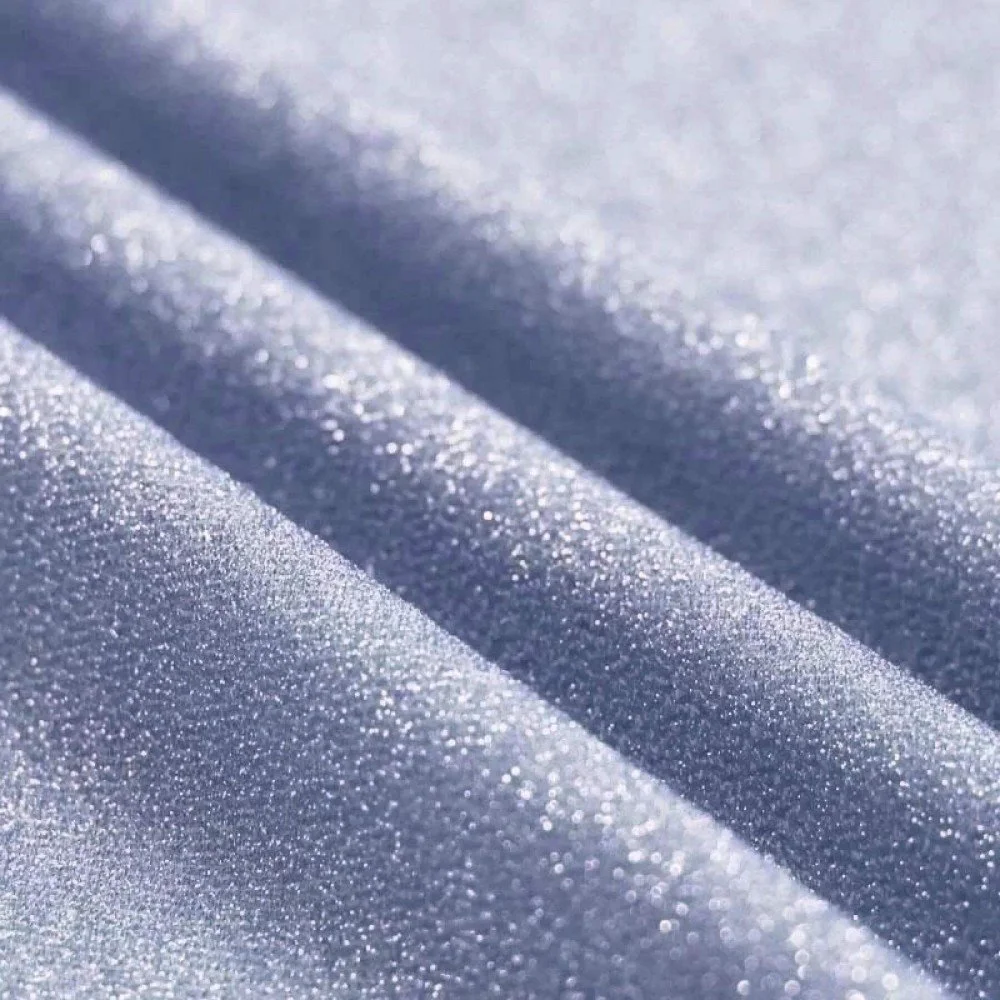 Lurex Jersey Glitter Stof Lavendel Blå