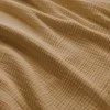 Tissu Gaze De Coton Épais (Triple Layer) Chameau