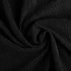 Stretch Babyfløjl Stof 21 Wales Sort - (Fashion Stoffer)