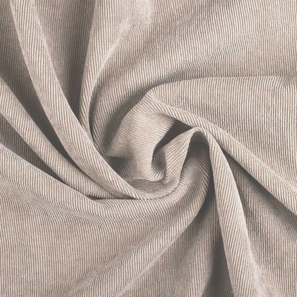 Babyrib Stretch Stof 21 Wales Licht Beige