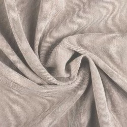 Stretch Babyfløjl Stof 21 Wales Lysebeige
